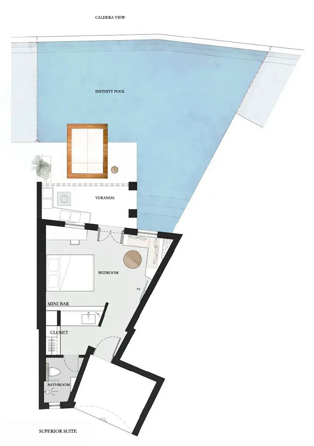 Superior Pool Suite